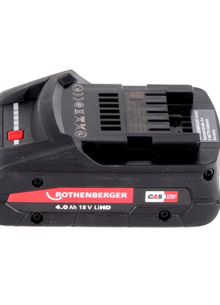 Rothenberger Akku Set 18V LiHD mit 2x Akku 8,0Ah ( 1000002549 ) + Ladegerät ( 1000001654 ) - Toolbrothers