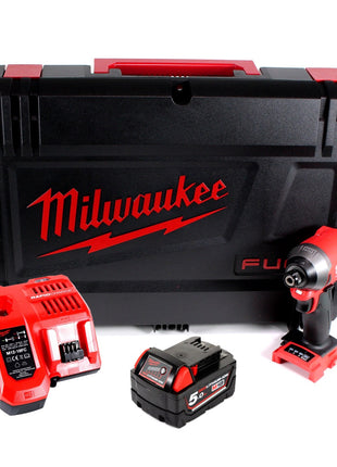 Milwaukee M18 FID2-501X Akku Schlagschrauber 18 V 226 Nm + 1x Akku 5,0 Ah + Ladegerät + HD-Box - Toolbrothers