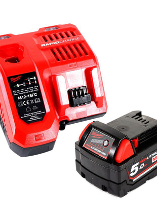 Milwaukee M18 FID2-501X Akku Schlagschrauber 18 V 226 Nm + 1x Akku 5,0 Ah + Ladegerät + HD-Box - Toolbrothers