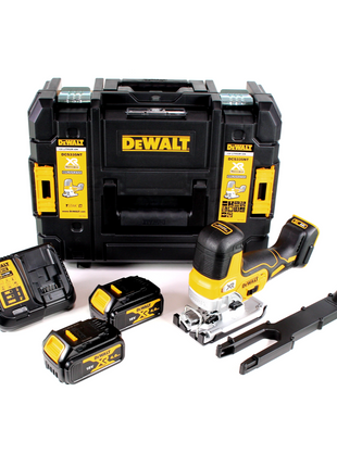 DeWalt DCS 335 M2 Akku Stichsäge 18V + 2x Akkus 4,0 Ah + 1x Schnellladegerät in TSTAK - Toolbrothers