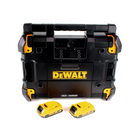 DeWalt DWST1-81078 Akku Netz Baustellenradio TSTAK DAB+ USB IP54 Bluetooth + 2x Akku 2,0Ah - Toolbrothers