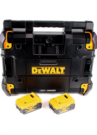 DeWalt DWST1-81078 Akku Netz Baustellenradio TSTAK DAB+ USB IP54 Bluetooth + 2x Akku 5,0Ah - Toolbrothers