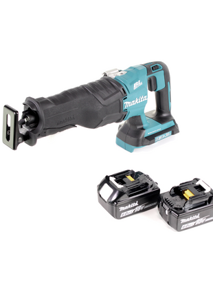 Makita DJR 360 G Akku Reciprosäge 36V ( 2x18V ) Brushless Säbelsäge + 2x 6,0 Ah Akku - ohne Ladegerät - Toolbrothers