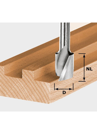 Festool Spiralnutfräser HS Spi S8 D10/30 10 x 30 mm 8 mm Schaft ( 490946 ) - Toolbrothers