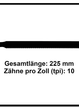 Komet Säbelsägeblatt PALLETS 225mm 10tpi 5 Stk. ( 501.342 ) HSS-Bi-Metall - Toolbrothers