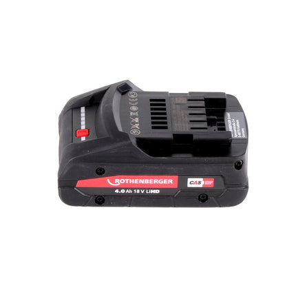 Rothenberger ROMAX 4000 Akku Pressmaschine 18 V Li-Ion elektrohydraulisch im Transportkoffer mit 4 Ah Akku, ohne Ladegerät - Toolbrothers