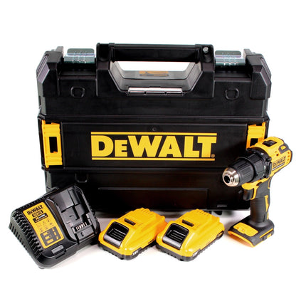DeWalt DCD 708 L2T Akku Bohrschrauber 18 V Li-Ion Brushless in TSTAK Box + 2 x 3,0 Ah Akku + Ladegerät - Toolbrothers