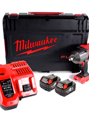 Milwaukee M18 FHIWF12-402X Akku Schlagschrauber 1/2" 18 V 1356 Nm + 2x Akkus 4,0 Ah + Ladegerät + HD Box - Toolbrothers