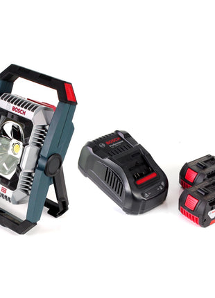 Bosch GLI 18V-2200 C Akku Lampe 18V 2200lm Bluetooth ( 0601446501 ) + 2x 3,0 Ah Akku + Ladegerät - Toolbrothers