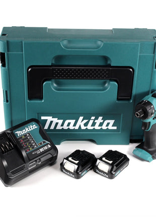 Makita DF 031 DSAJ Akku Bohrschrauber 10,8V 30Nm im Makpac + 2x 2,0 Ah Akku + Ladegerät - Toolbrothers