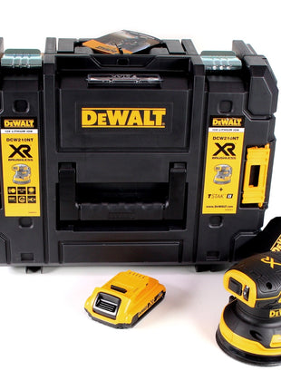 DeWalt DCW 210 NT Akku Exzenterschleifer Brushless 18V 12.000U/min 125 mm + 1x Akku 2,0 Ah in TSTAK - ohne Ladegerät - Toolbrothers