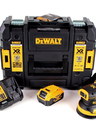 DeWalt DCW 210 P1 Akku Exzenterschleifer 18V 125mm Brushless + 1x Akku 5,0Ah + Ladegerät + TSTAK - Toolbrothers