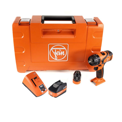 FEIN ASB 18 Q Akku Schlagbohrschrauber 18V 60Nm QuickIN Bohrfutter ( 71132364000 ) Set in Koffer mit 5,2 Ah High Power Akku und Lader - Toolbrothers