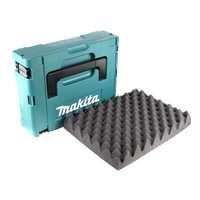 Makita MAKPAC 1 Systemkoffer - mit Universaleinlage für Makita 18 V Akku Geräte Schrauber Sägen Schleifer - Toolbrothers