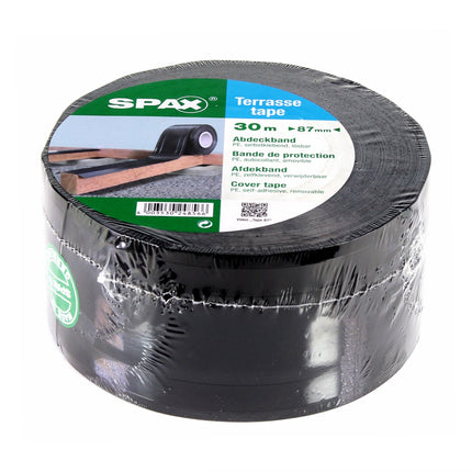 SPAX Tape 30m x 87mm 4x Klebeband UV-resistent ( 4x 5000009186419 ) selbstklebend lösbar - Toolbrothers