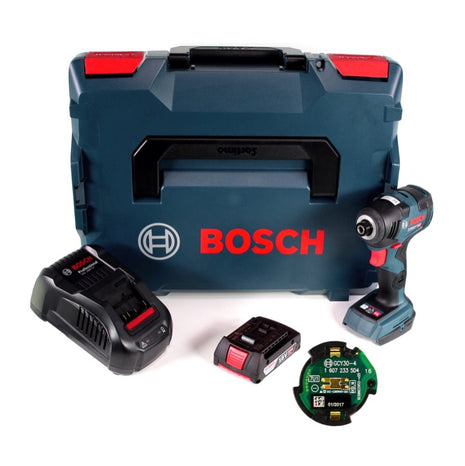 Bosch GDR 18V-200 C Akku Drehschlagschrauber 1/4" 18V 200Nm + 1x Akku 2,0Ah + Ladegerät + Connect Modul in L-Boxx - Toolbrothers