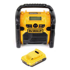 DeWalt DCR 020 Akku Baustellenradio DAB+ + 1x Akku 2,0Ah - ohne Ladegerät - Toolbrothers