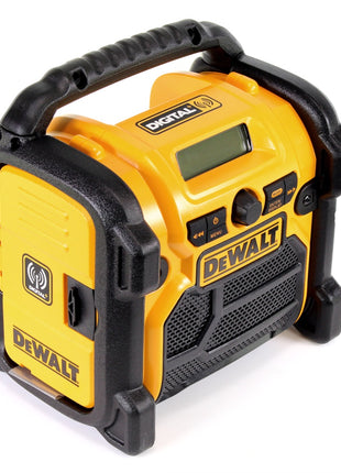 DeWalt DCR 020 D2 Akku Baustellenradio DAB+ + 2x Akku 2,0Ah + Ladegerät - Toolbrothers