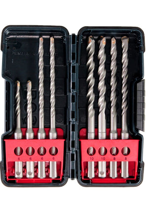 Bosch Hammerbohrer SDS-plus-3 Tough Box 8tlg. ( 2607019902 ) Bohr Set Long Life für Bohrhammer und Bohrmaschine mit SDS plus - Toolbrothers