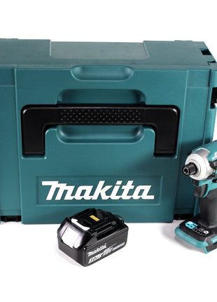 Makita DTD 171 F1J Akku Schlagschrauber 18 V 180 Nm 1/4" Brushless + 1x Akku 3,0 Ah + Makpac - ohne Ladegerät - Toolbrothers