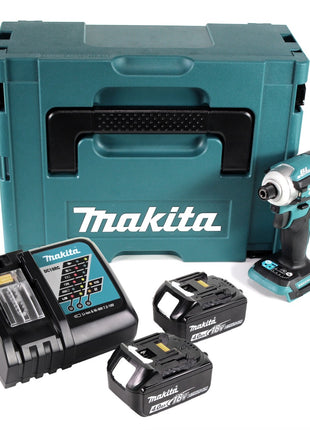 Makita DTD 171 RMJ Akku Schlagschrauber 18 V 180 Nm 1/4" Brushless + 2x Akku 4,0 Ah + Ladegerät + Makpac - Toolbrothers