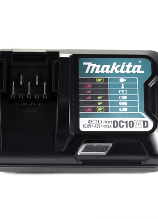 Makita DC 10 WD Ladegerät für 10,8 - 12V Li-Ion Akkus ( 197343-0 ) - Toolbrothers