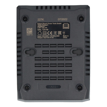 Bosch GAL 12V-40 Professional Schnell Ladegerät für 12V Akkus ( 1600A019R3 ) - Toolbrothers