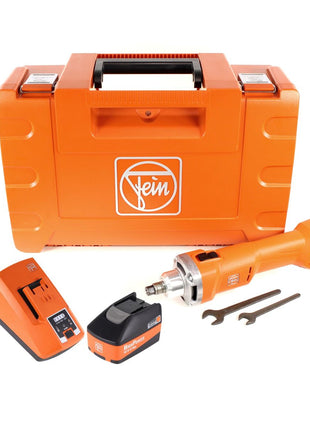 FEIN AGSZ 18-280 BL Akku Geradschleifer 18V ( 71230162000 ) Set im Koffer mit 5,2 Ah High Power Akku und Lader - Toolbrothers