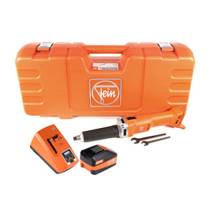FEIN AGSZ 18-90 LBL Akku Geradschleifer 18V ( 71230362000 ) Set im Koffer mit 6,0 Ah Akku und Lader