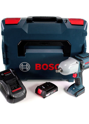 Bosch GDS 18V-LI HT Akku Drehschlagschrauber 18V 650 Nm ( 06019B1302 ) mit 2,0 Ah Akku und Lader in L-Boxx - Toolbrothers