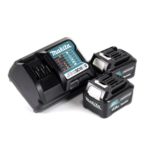 Makita Power Source Kit 12V mit 2x BL1041B Akku 4,0Ah + DC10WD Ladegerät - Toolbrothers