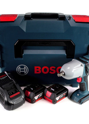 Bosch GDS 18V-LI HT Akku Drehschlagschrauber 18V 650 Nm ( 06019B1302 ) mit 2x 4,0 Ah Akku und Lader in L-Boxx - Toolbrothers