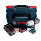 Bosch GDS 18V-LI HT Akku Drehschlagschrauber 18V 650 Nm ( 06019B1302 ) mit 5,0 Ah Akku und Lader in L-Boxx - Toolbrothers