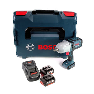 Bosch GDS 18V-LI HT Akku Drehschlagschrauber 18V 650 Nm ( 06019B1302 ) mit 2x 6,0 Ah Akku und Lader in L-Boxx