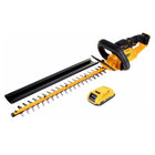 DeWalt DCM 563 PB Akku Heckenschere 18V 55,8cm + 1x 2,0Ah Akku - ohne Ladegerät - Toolbrothers