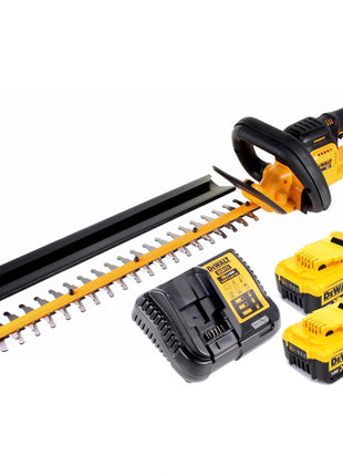 DeWalt DCM 563 P2 Akku Heckenschere 18V 55,8cm + 2x 5,0Ah Akku + Ladegerät - Toolbrothers