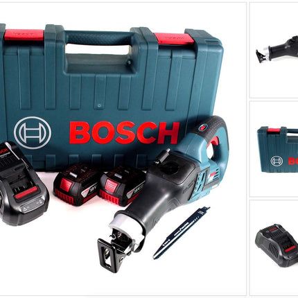 Bosch GSA 18V-32 Akku Reciprosäge 18V Säbelsäge Brushless im Handwerkerkoffer + 2x 3,0Ah Akku + Ladegerät - Toolbrothers