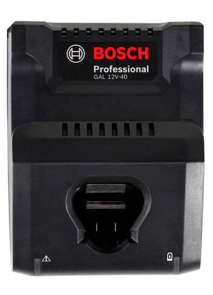 Bosch GAL 12V-40 Professional Schnell Ladegerät für 12V Akkus ( 1600A019R3 ) + 3,0 Ah Akku ( 1600A00X79 ) - Toolbrothers