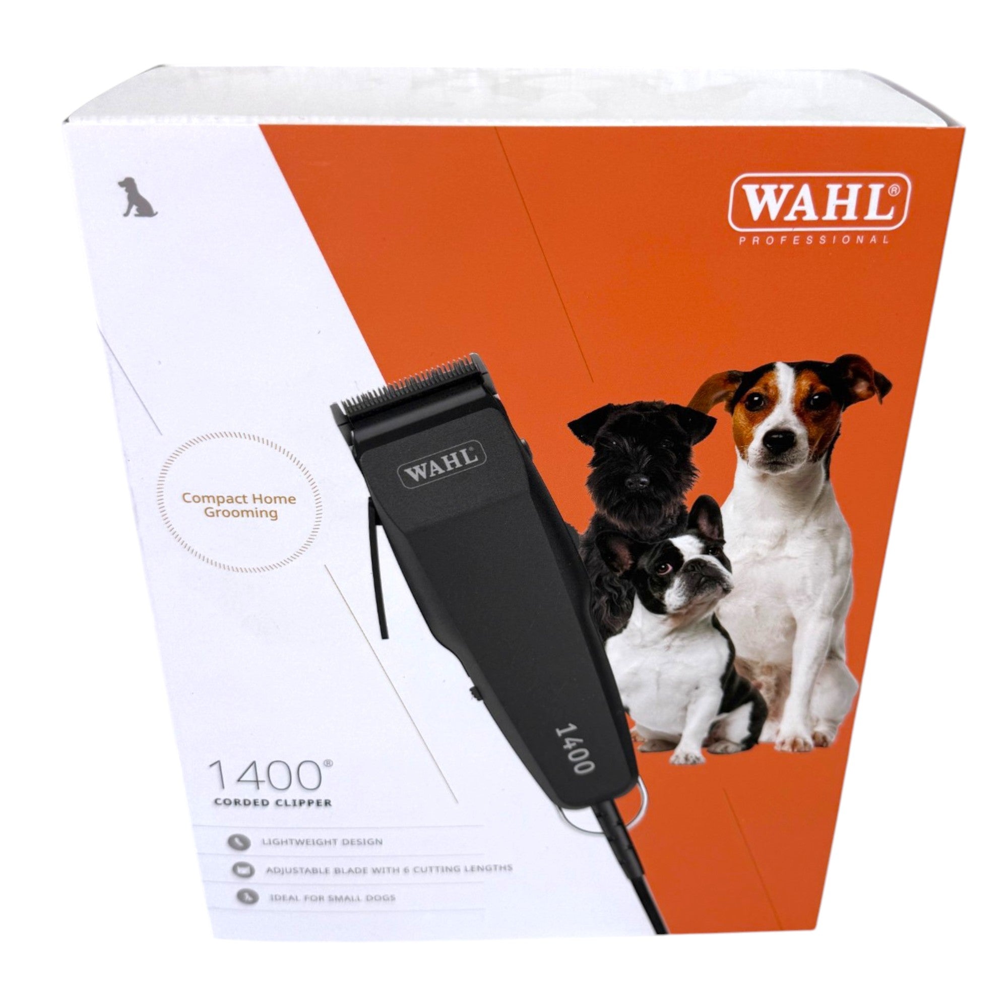 Wahl 1400 Tierschermaschine 230 V 0 7 3 mm 1406 0482 4x Aufsteckkamm 0 - toolbrothers