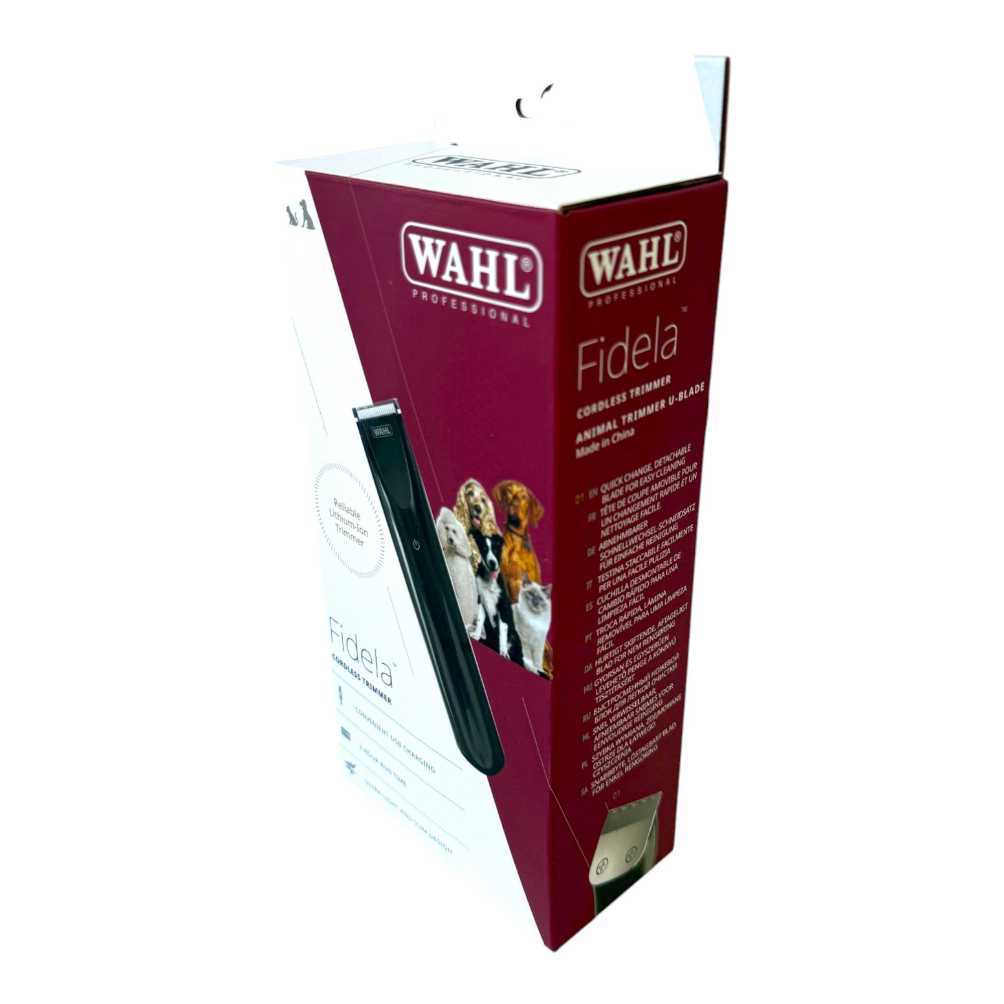 Wahl 3028196 Fidela Animal Akku Trimmer 1x Akku 2 0 Ah Ladegeraet 1 - toolbrothers