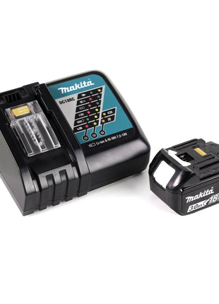 Makita DRT 50 RF1J Akku Multifunktionsfräse brushless 18V + 1x Akku 3,0 Ah + Schnellladegerät im Makpac 3 - Toolbrothers