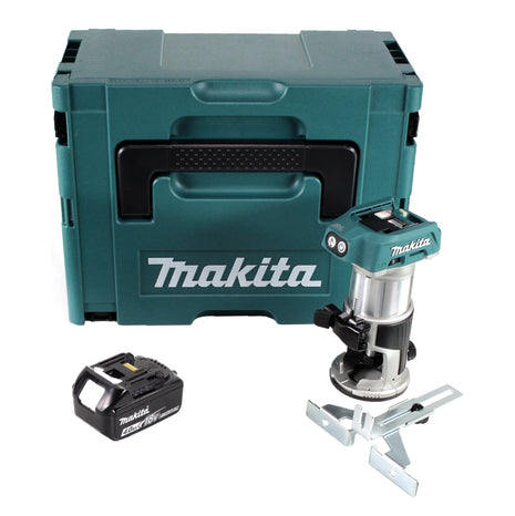 Makita DRT 50 M1J Akku Multifunktionsfräse brushless 18V + 1x Akku 4,0 Ah im Makpac 3 - ohne Ladegerät - Toolbrothers