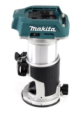 Makita DRT 50 RM1J Akku Multifunktionsfräse brushless 18V + 1x Akku 4,0 Ah + Schnellladegerät im Makpac 3 - Toolbrothers