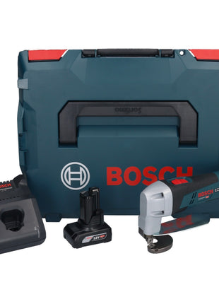 Bosch GSC 12V-13 Professional Akku Blechschere 12 V + 1x Akku 6,0 Ah + Ladegerät + L-Boxx - Toolbrothers