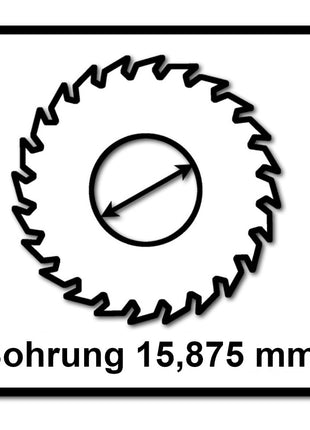 Bosch Kreissägeblatt Standard for Wood 165 x 1,5 x 15,875 mm 48 Zähne ( 2608837683 ) - Toolbrothers