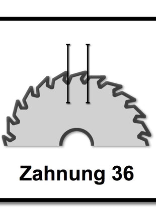 Bosch Kreissägeblatt Standard for Wood 165 x 1,5 x 20 / 16 mm 36 Zähne ( 2608837686 ) - Toolbrothers