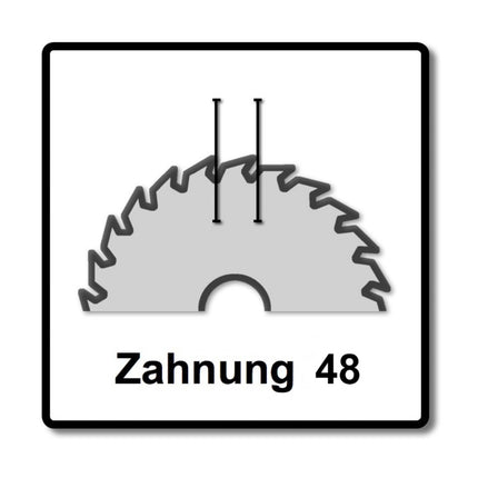 Bosch Kreissägeblatt Standard for Wood 190 x 1,6 x 30 / 20 mm 48 Zähne ( 2608837710 ) - Toolbrothers