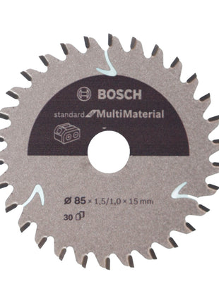 Bosch Kreissägeblatt Standard for Multimaterial 85 x 1,5 x 15 mm 30 Zähne ( 2608837752 ) - Toolbrothers