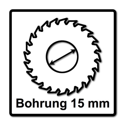 Bosch Kreissägeblatt Standard for Multimaterial 85 x 1,5 x 15 mm 30 Zähne ( 2608837752 ) - Toolbrothers