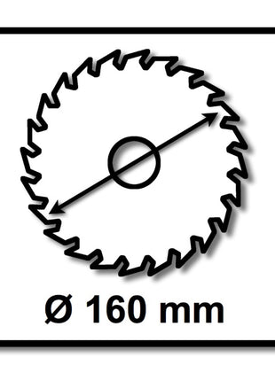 Bosch Kreissägeblatt Standard for Aluminium 160 x 1,3 x 20 mm 52 Zähne ( 2608837757 ) - Toolbrothers